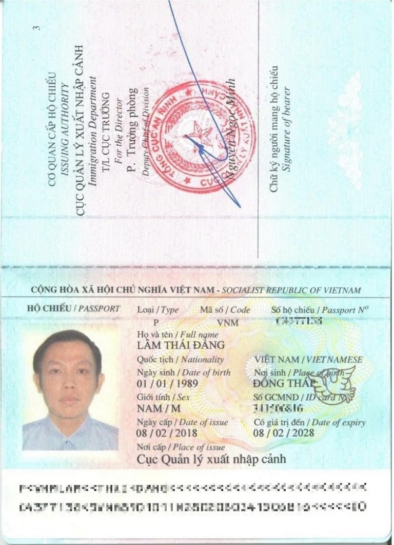 Ảnh hộ chiếu