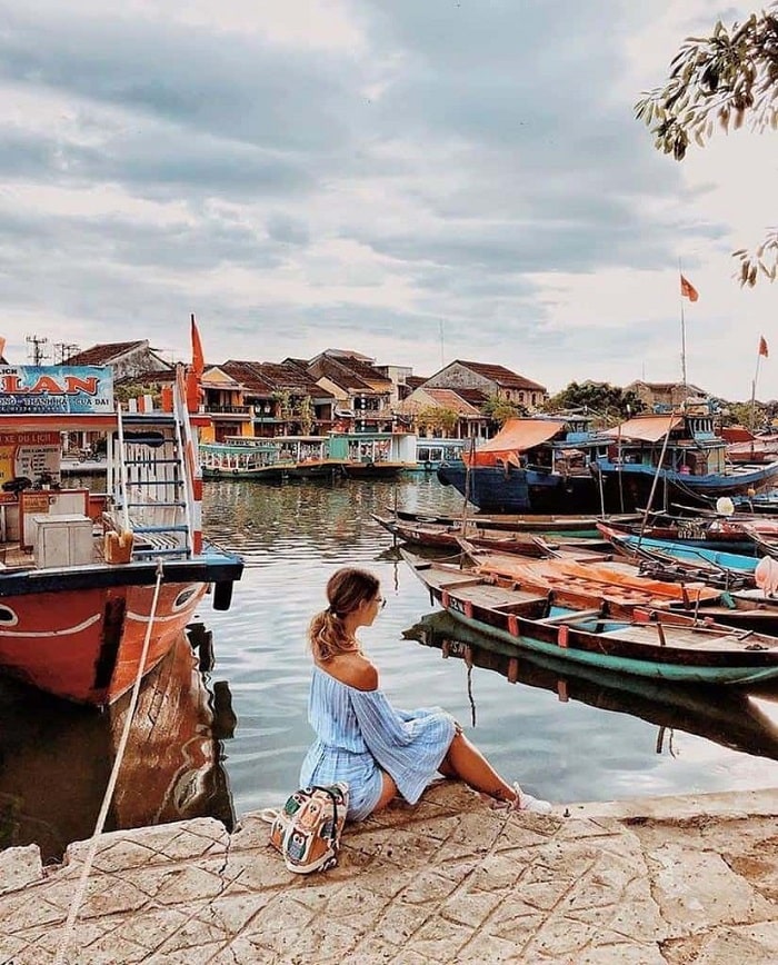 Yên bình bên sông Thu Bồn